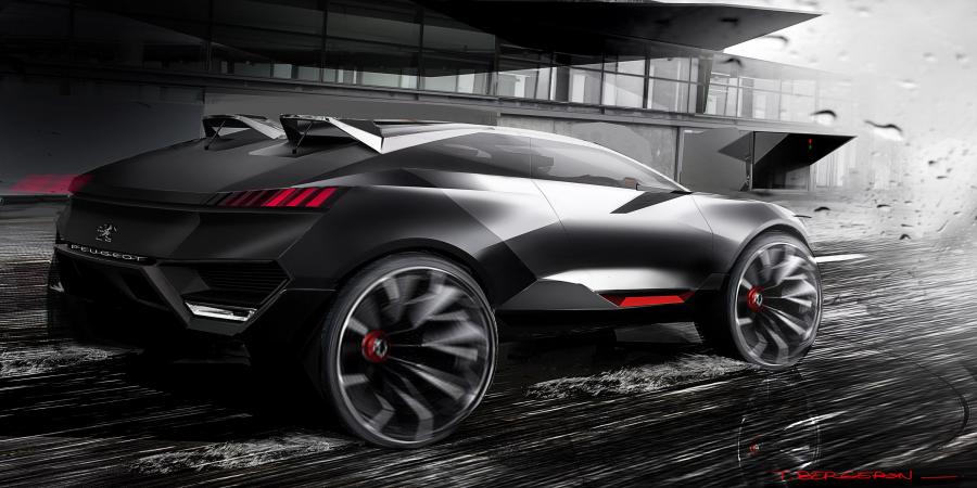 Peugeot Quartz Concept 2014 года  (фото 6 из 16)